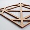 Ekena Millwork Small Buxton Decorative Fretwork Wood Wall Panels, Alder, 11 3/8"W x 11 3/8"H x 3/8"T WALW12X12X0375BUXAL - alternate 5